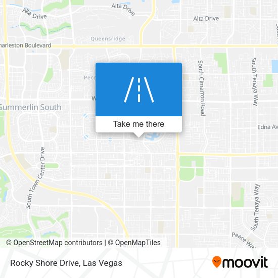 Rocky Shore Drive map