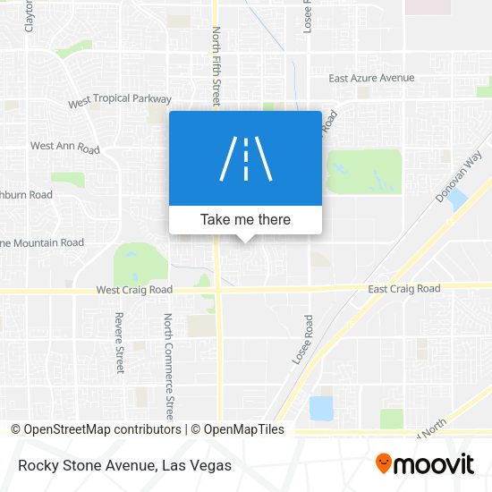 Mapa de Rocky Stone Avenue