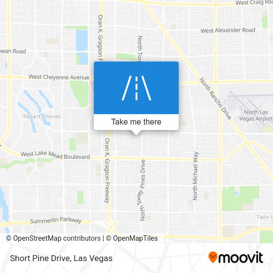 Mapa de Short Pine Drive