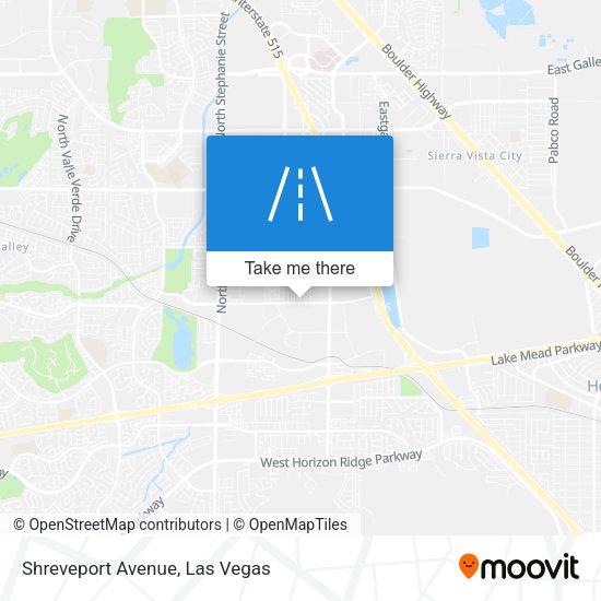 Mapa de Shreveport Avenue