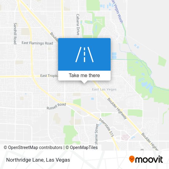 Mapa de Northridge Lane