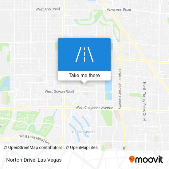 Mapa de Norton Drive