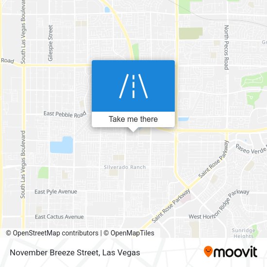 November Breeze Street map