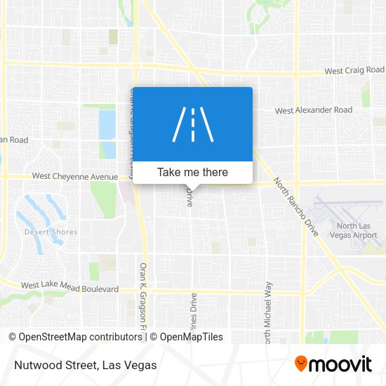 Mapa de Nutwood Street