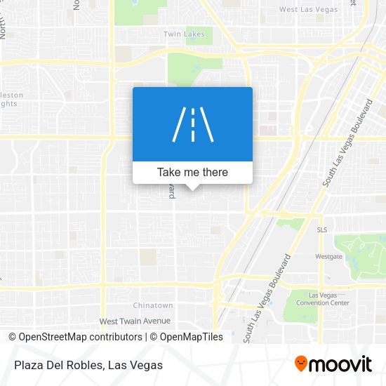 Plaza Del Robles map