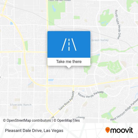 Mapa de Pleasant Dale Drive
