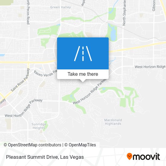 Pleasant Summit Drive map