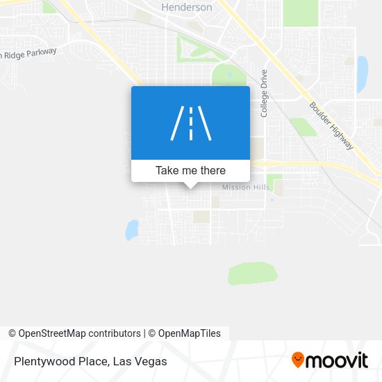 Plentywood Place map