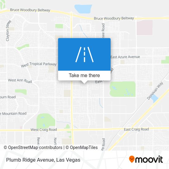 Mapa de Plumb Ridge Avenue