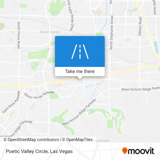 Mapa de Poetic Valley Circle