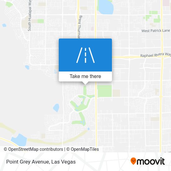 Point Grey Avenue map