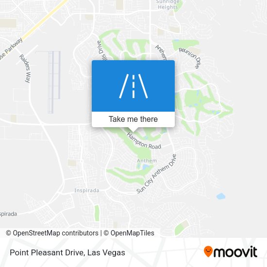 Point Pleasant Drive map