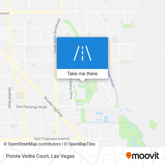 Pointe Vedra Court map