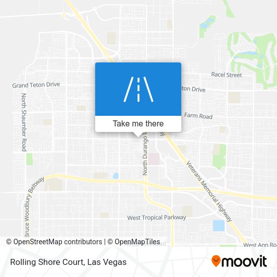 Mapa de Rolling Shore Court