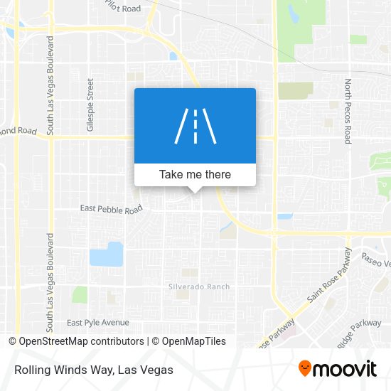 Rolling Winds Way map