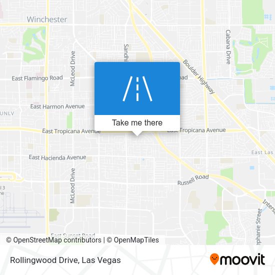 Rollingwood Drive map