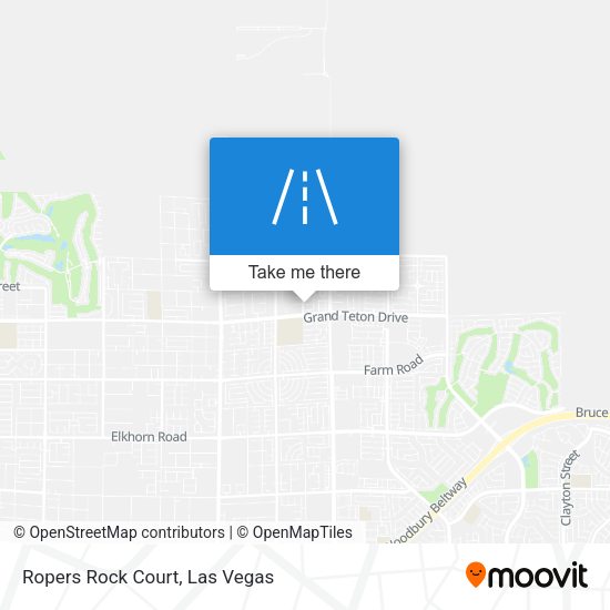 Ropers Rock Court map