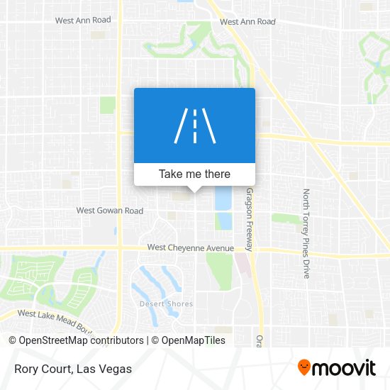 Mapa de Rory Court