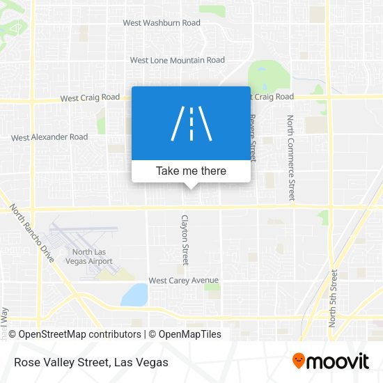 Rose Valley Street map