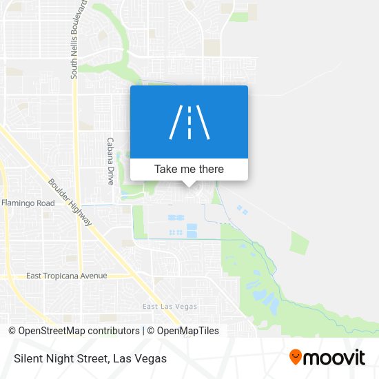 Mapa de Silent Night Street