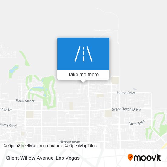 Mapa de Silent Willow Avenue