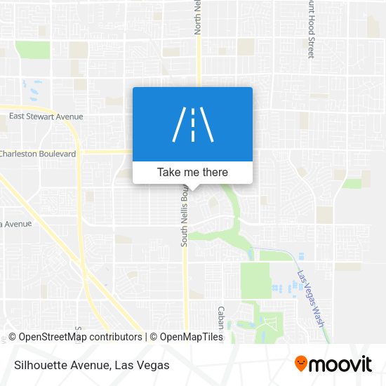 Mapa de Silhouette Avenue