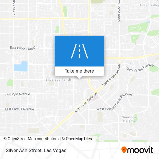 Mapa de Silver Ash Street