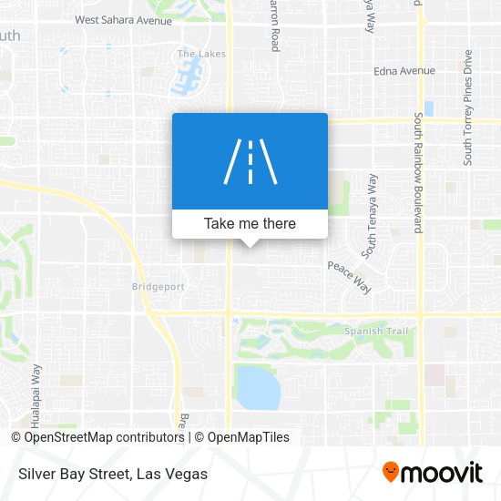 Silver Bay Street map