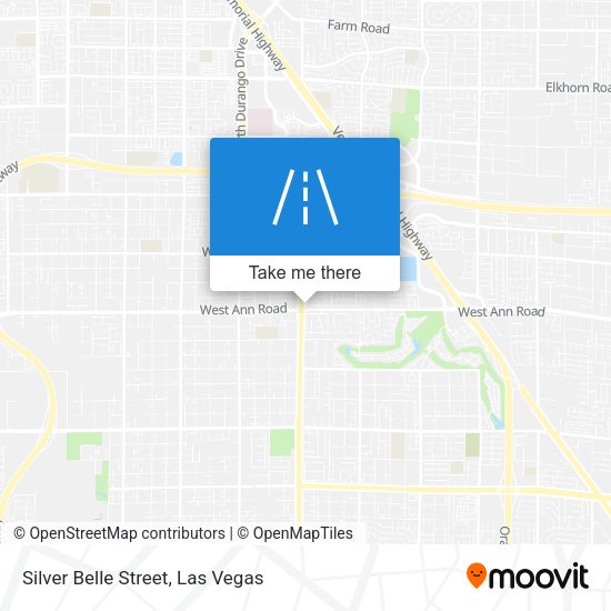 Silver Belle Street map