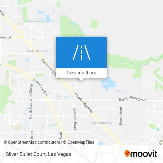 Mapa de Silver Bullet Court