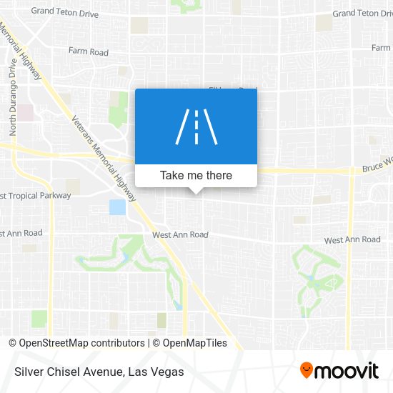 Mapa de Silver Chisel Avenue