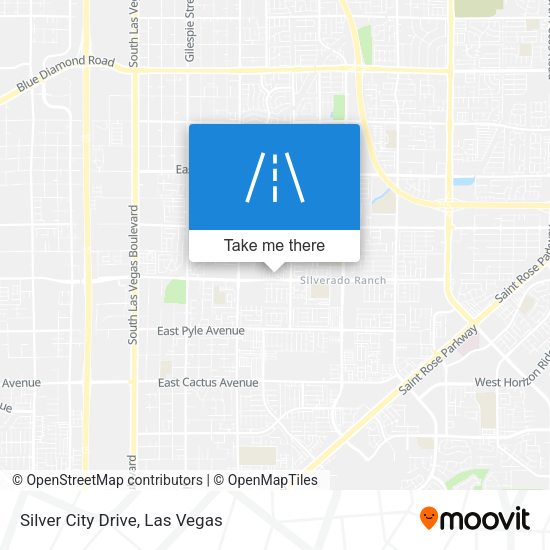 Mapa de Silver City Drive