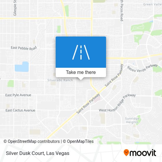 Mapa de Silver Dusk Court