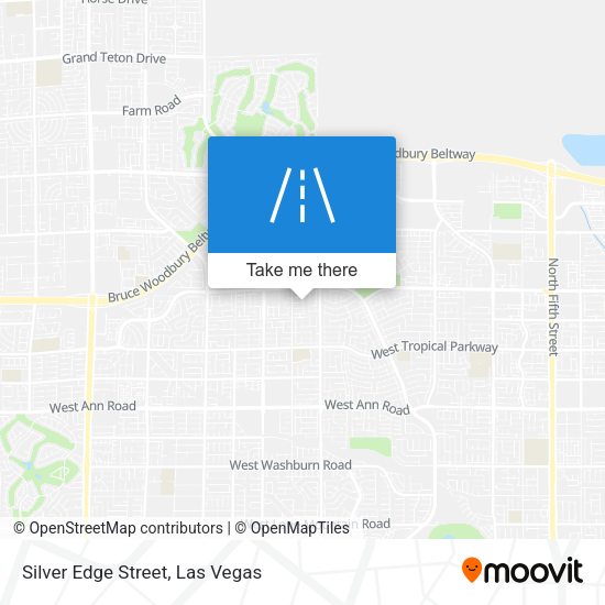 Silver Edge Street map