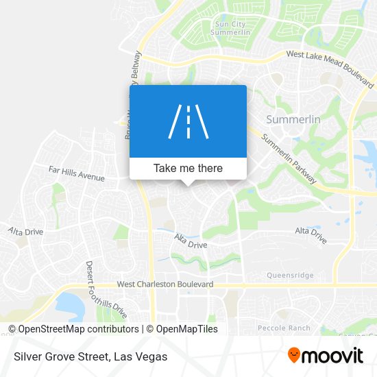 Silver Grove Street map