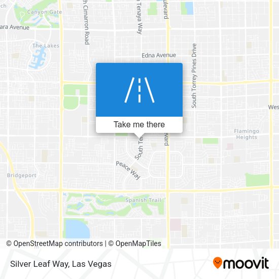 Mapa de Silver Leaf Way