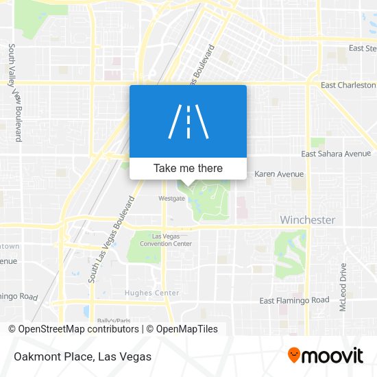 Mapa de Oakmont Place
