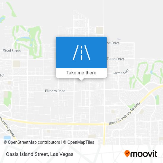 Mapa de Oasis Island Street