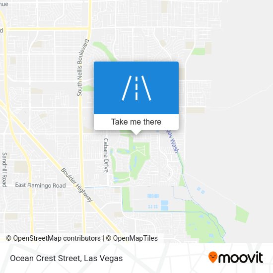 Ocean Crest Street map