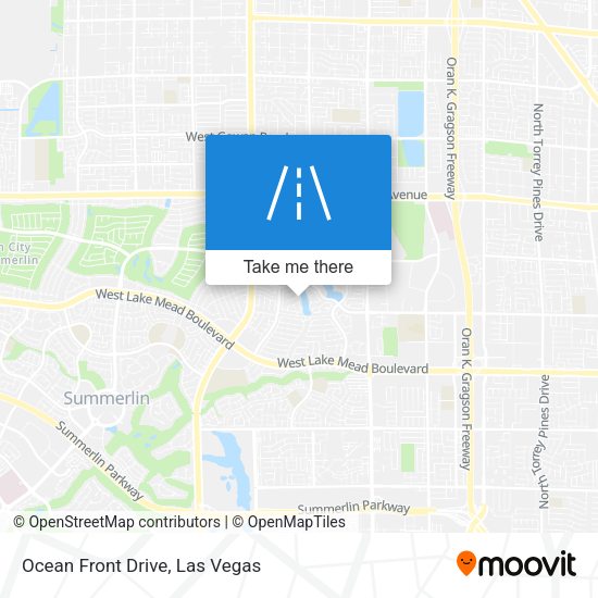 Mapa de Ocean Front Drive