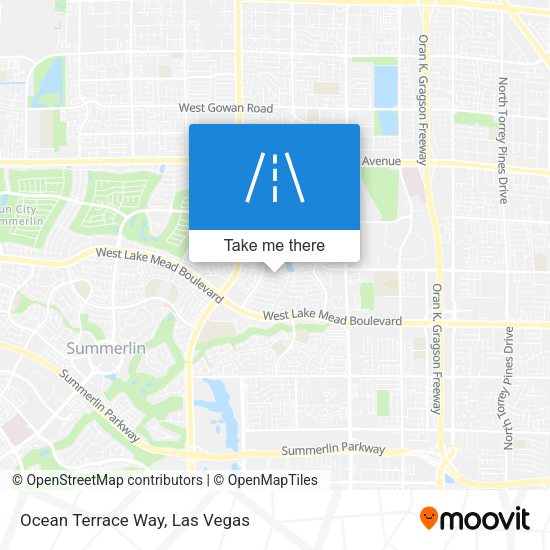 Ocean Terrace Way map
