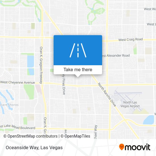 Mapa de Oceanside Way
