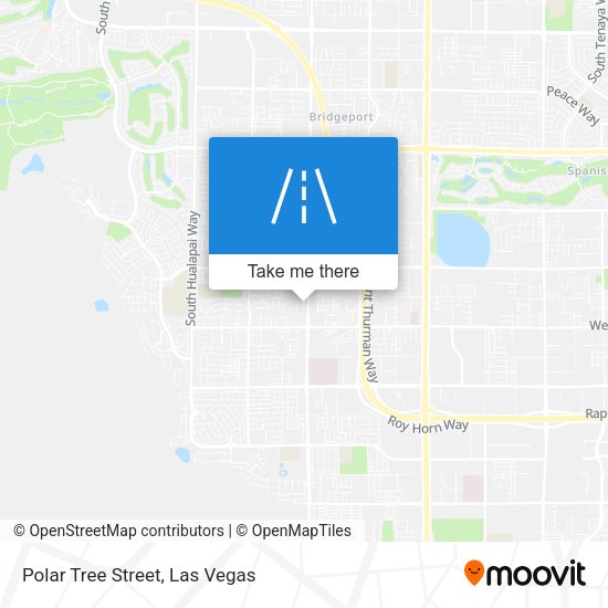 Mapa de Polar Tree Street