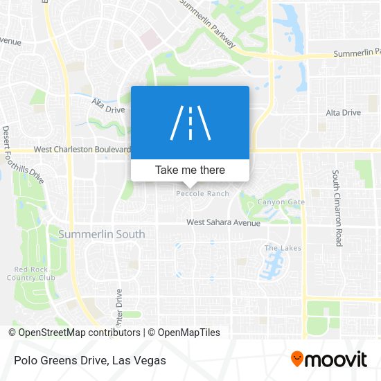 Mapa de Polo Greens Drive