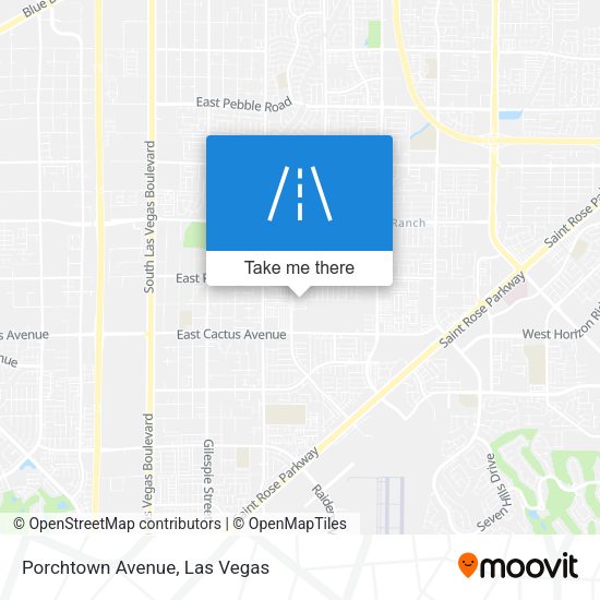 Porchtown Avenue map