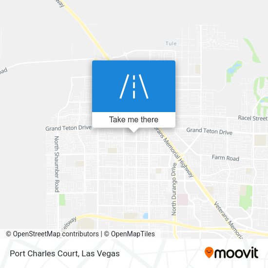 Port Charles Court map