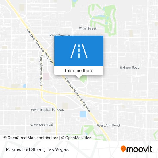 Rosinwood Street map