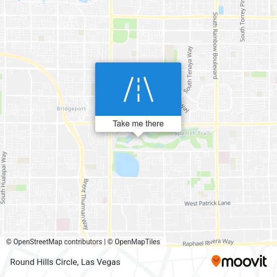 Round Hills Circle map