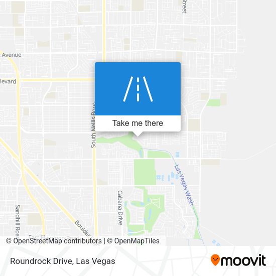 Mapa de Roundrock Drive