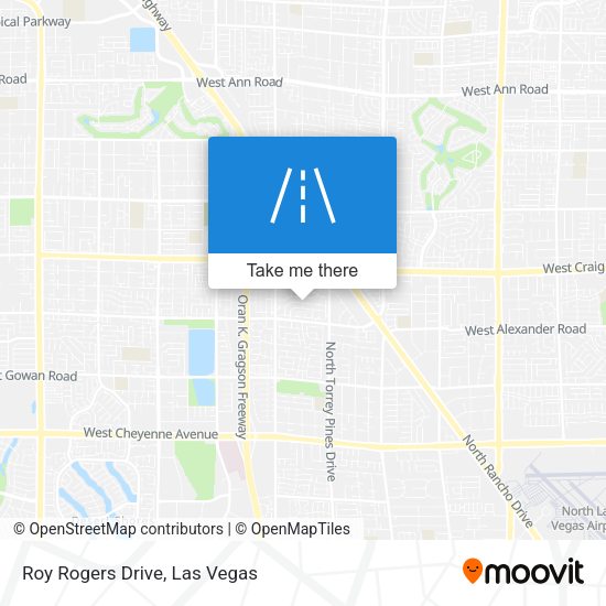 Roy Rogers Drive map